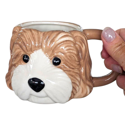Labrador Coffee Mug | Cockerpoo Mug | Animal Lover Gift | Novelty Tea Cup | Dog Lover Kitchen Gift | Collectible Puppy Mug