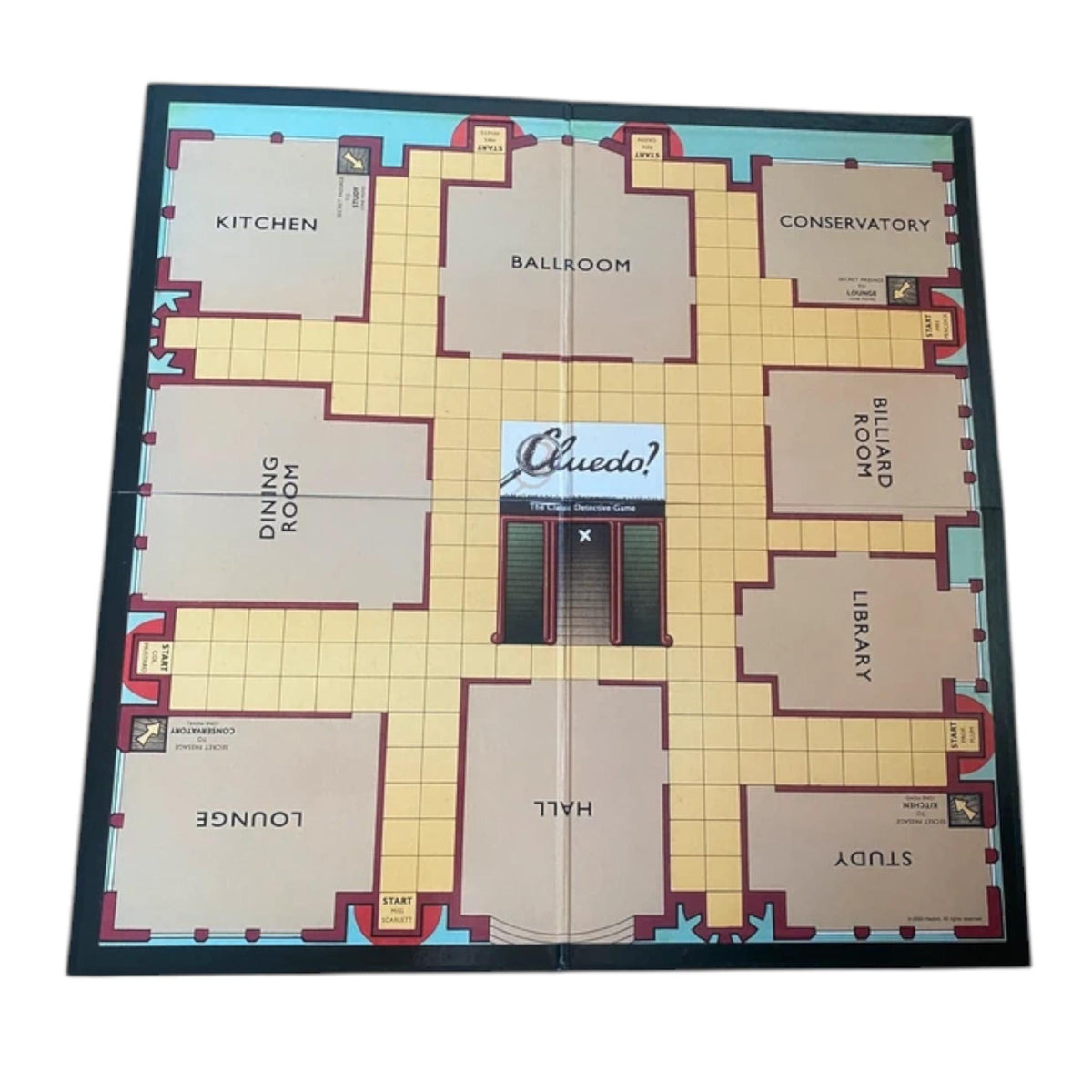 Cluedo Board Game, Vintage  Style, Wooden Box | Preloved Classic Detective Mystery Game | Retro Wooden Game Set for Collectors & Game Nights