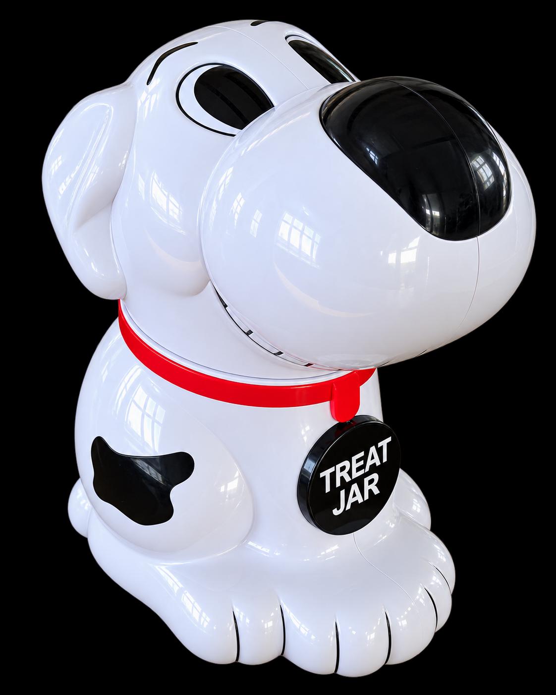 Singing Dog Cookie Jar – Who Let the Dogs Out Musical Treat Jar – Novelty Kitchen Storage – Fun Dog Lover Gift, Preloved
