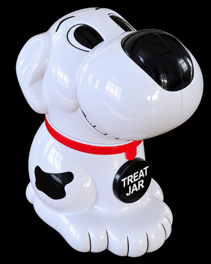 Singing Dog Cookie Jar – Who Let the Dogs Out Musical Treat Jar – Novelty Kitchen Storage – Fun Dog Lover Gift, Preloved